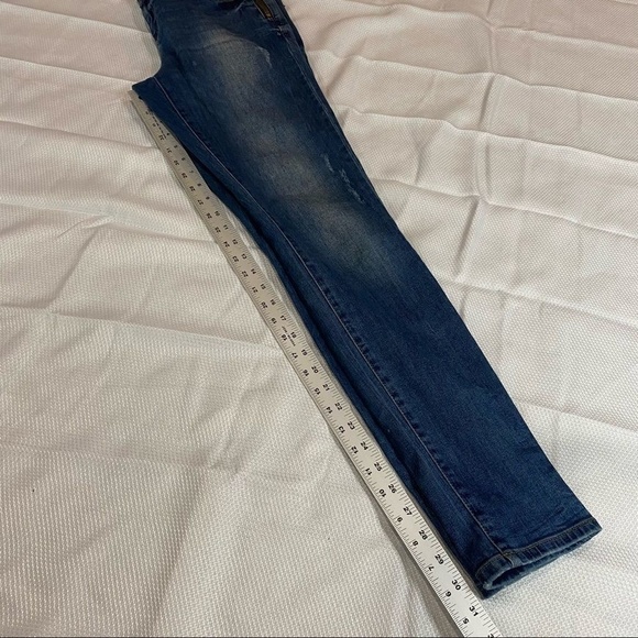 Vero Moda Denim Jeans Hip Zipper Detail - Picture 7 of 7